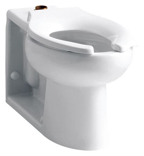 Kohler Elongated Floor Top Spud Dual Flush Valve Toilet Bowl 16