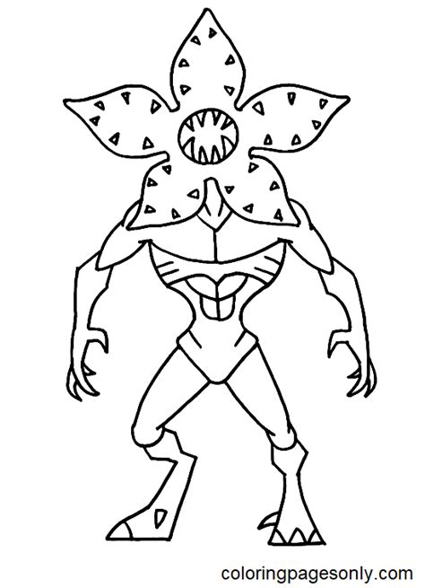 Best Ideas For Coloring Demogorgon Coloring Pictures