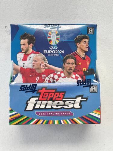 Topps Finest Soccer Road To Uefa Euro Sealed Hobby Free