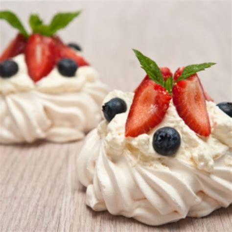 Recette Mini Pavlovas