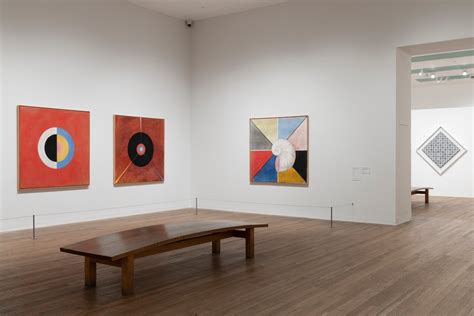 In Pictures Tate Modern Pairs Abstract Art Pioneers Hilma Af Klint And