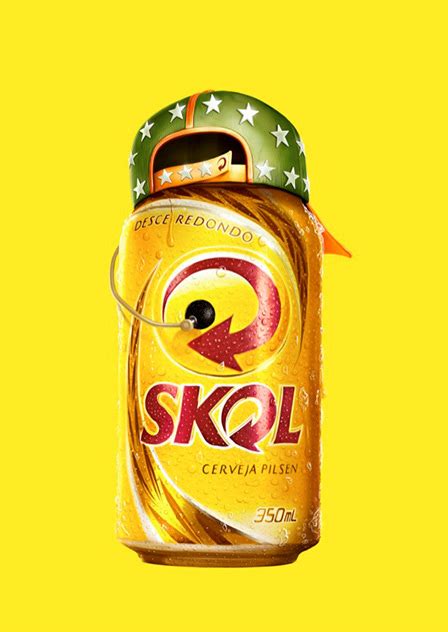 Skol Beer Carnival Campaign Illustrations Behance