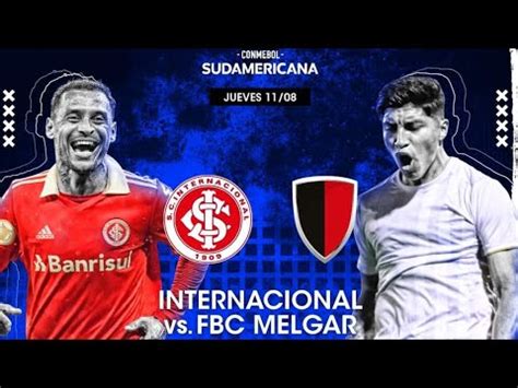 Inter X Melgar Ao Vivo Youtube