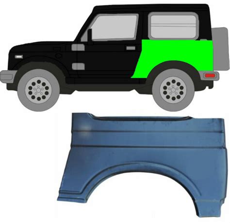 Kotfl Gel F R Suzuki Samurai Hinten Links