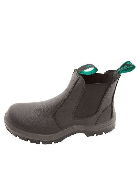 Bata Hercules Elastic Sided Safety Boot Black Workwearhub