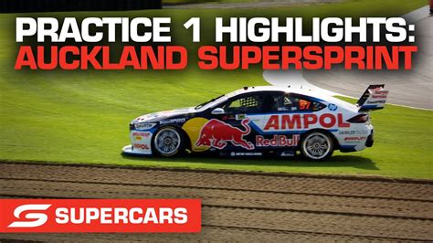 Practice 1 Highlights ITM Auckland SuperSprint Supercars 2022 YouTube