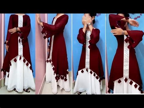 New Style High Low Kurti Design Cutting And Stitching Latest Kurti