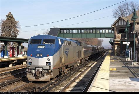 Amtk Amtrak Ge P Ac Dm At Sleepy Hollow New York By Christopher