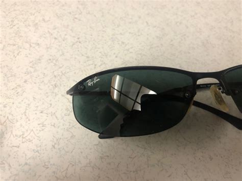 Ray Ban Sunglasses Rb3179 Top Bar Oval 00671 63 15 With Case Made In