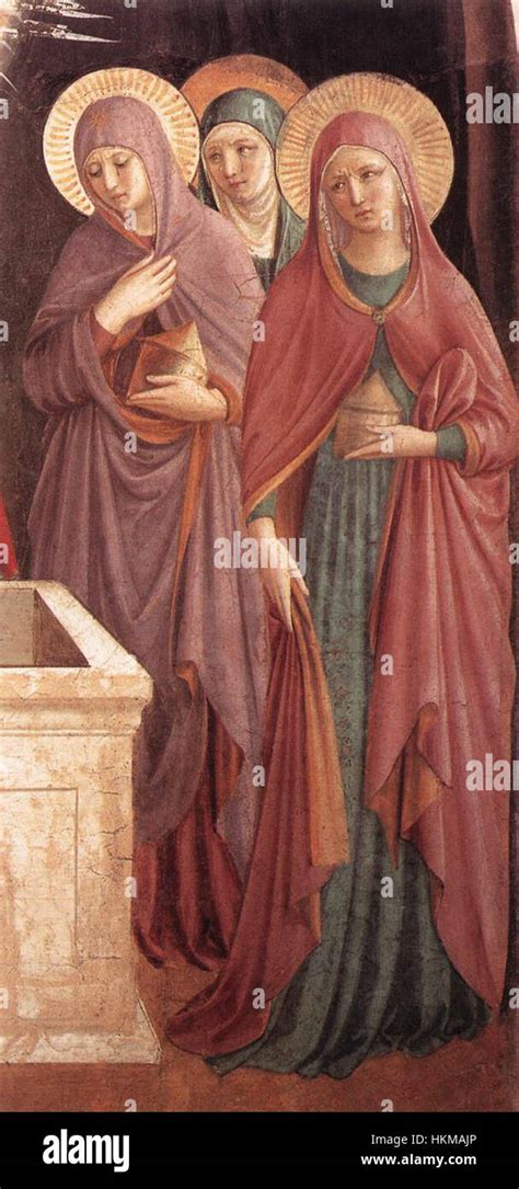 Benozzo Gozzoli Women At The Tomb Detail Wga Stock Photo Alamy