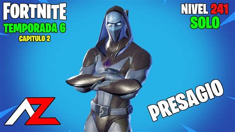 Fortnite Es Presagio Skin Solo Temporada Nivel Aromaz