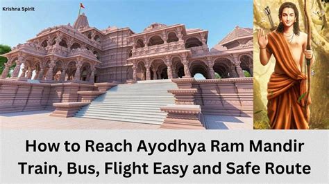 How To Reach Ayodhya Ram Mandir By Train Bus Flight Easily