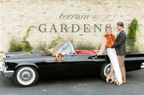 Modern Black Tie Bohemian Meets Rustic Fall Wedding At Terrain Gardens