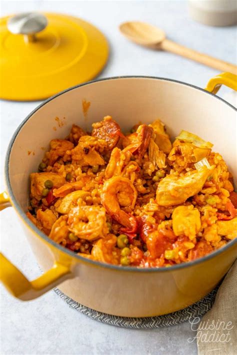 Riz à l espagnole Recette facile au Cookeo