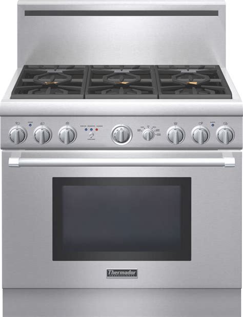 Cocina Con Horno De Gas Prd Ghu Thermador El Ctrica Mixta