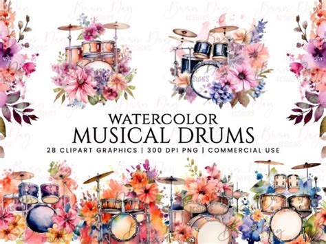 Watercolor Boat On A Lake Clipart Bundle Graphic By Busydaydesign