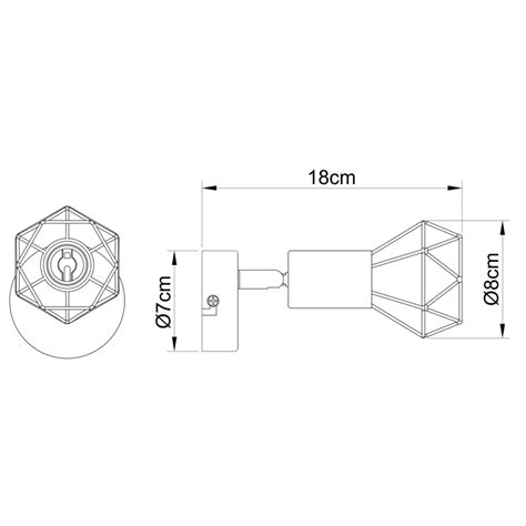 Globo Xara I S Lampa Cienna Globo Lighting Pl