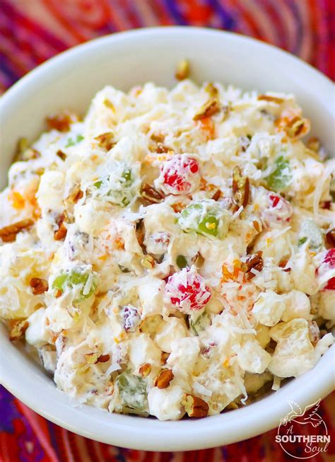 Ambrosia Salad - A Southern Soul