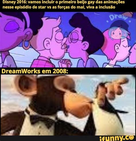 Disney 2016 vamos incluir o primeiro beijo gay das animações nesse episódio de star vs as