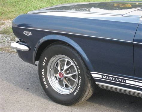 Caspian Blue 1965 Ford Mustang Hardtop Photo Detail