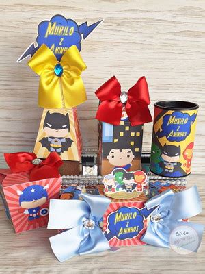 Kit Festa Super Herois Classico Itens Compre Produtos