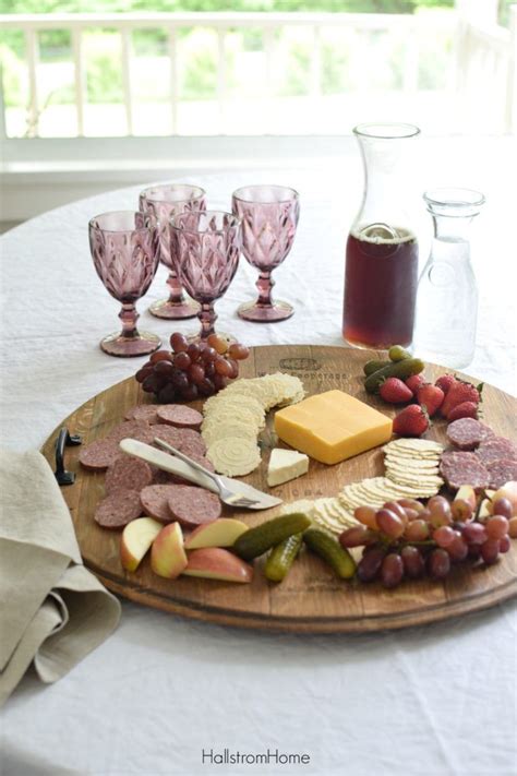 How To Make A Wine Barrel Cheese Board The Easy Way Cheese Board