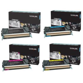 Lexmark C746 Original Black Colour Return Program Toner 4 Pack Next