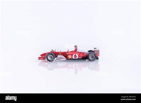 Miniature Vehicle Ferrari Formula 1 F1 2002 Stock Photo Alamy