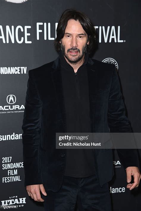 Actor Keanu Reeves attends the "To The Bone" Premiere on day 4 of the ...