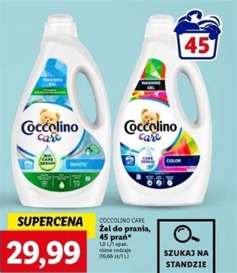 Promocja Coccolino Care El Do Prania Pra L W Lidl