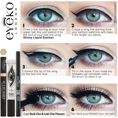 How To Do Cat Eye Makeup Step By Step