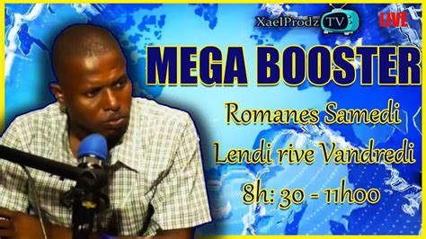 Live Mega Booster Senat Antonio Cheramy Romanes Samedi