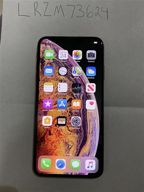 Apple Iphone Xs Max Unlocked Gold Gb A Lrzm Swappa