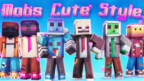 Mobs Cute Style by Kubo Studios (Minecraft Skin Pack) - Minecraft ...