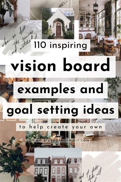 Inspiring Vision Board Examples And Ideas For Vision Board