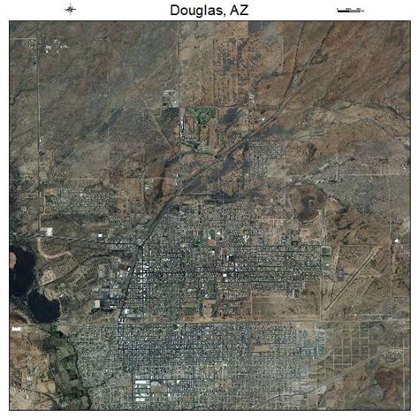 Aerial Photography Map of Douglas, AZ Arizona