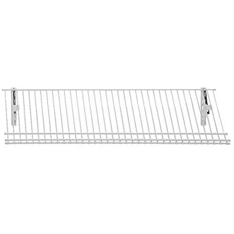 ClosetMaid ShelfTrack 36 in. W 5-Pair Ventilated Wire Shoe Shelf-2846 ...