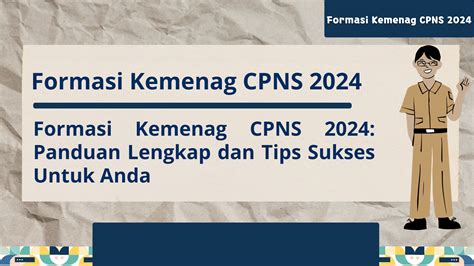 Kemenag Butuh Anda Segera Daftar Formasi Cpns Samawa News