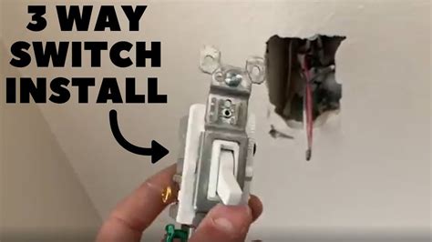 How To Install A 3 Way Switch Youtube