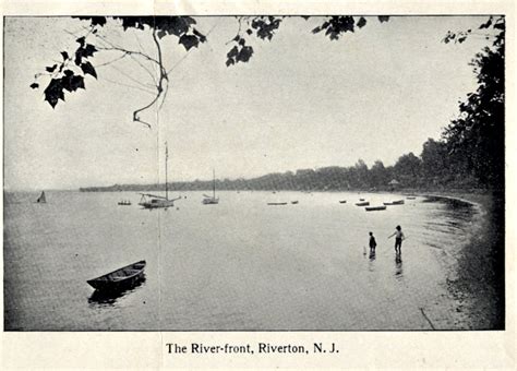 River Front Riverton NJ Screenshot Burlington County Historical