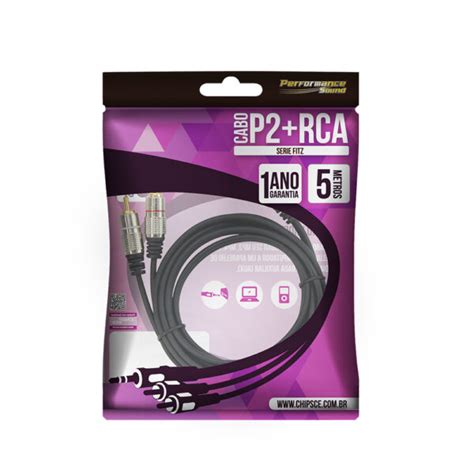 Cabo P Rca Fitz M P Estereo Rca Macho Plug Metal Bluinfo