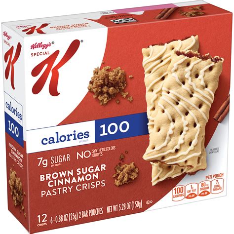 Kellogg S Special K Brown Sugar Cinnamon Pastry Crisps SmartLabel