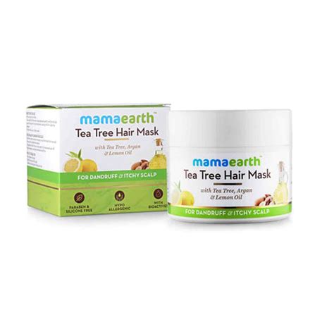 Buy Mamaearth Tea Tree Anti Dandruff Hair Mask 200 Gm Online At Discounted Price Netmeds