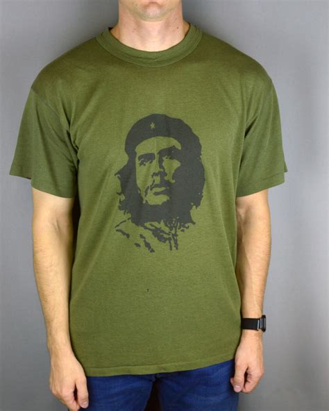 Vintage Che Guevara 90s T Shirt Made In Usa Single Stitch Etsy