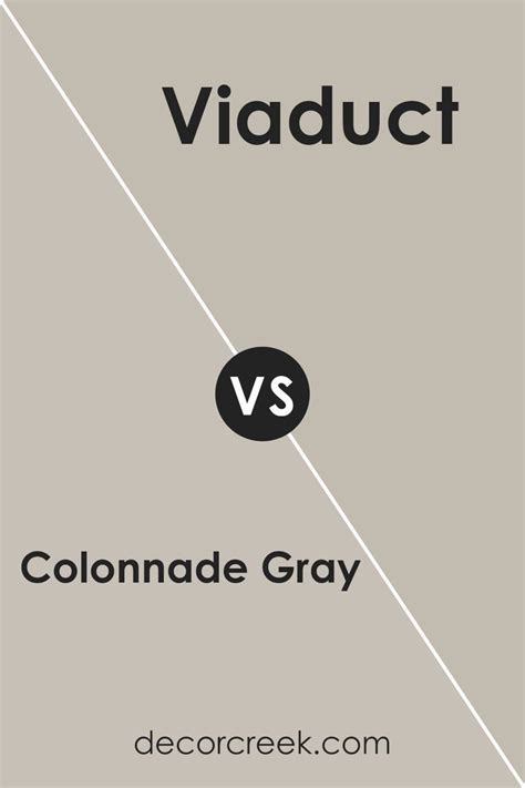 Colonnade Gray Sw By Sherwin Williams Vs Viaduct Sw By