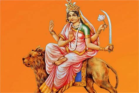 Shardiya Navratri 2023 नवरात्रि के छठे दिन मां कात्यायनी की पूजा से