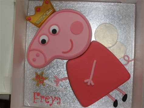 Fairy Princess Peppa Pig Cake - CakeCentral.com