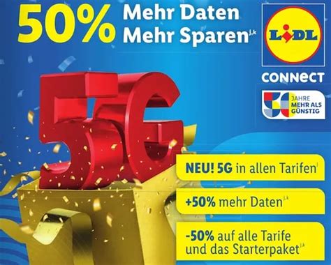 Lidl Connect Prepaid Mehr Daten G Ab