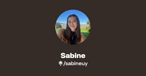 Sabine Instagram TikTok Twitch Linktree