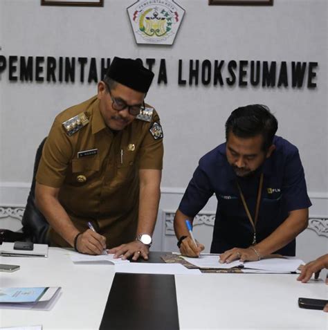 Pemkot Pemko Lhokseumawe Dan PLN Teken MoU Perkuat Kerjasama Pajak